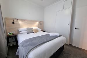 Second Bedroom at Adamstown Short Stay Apartments.